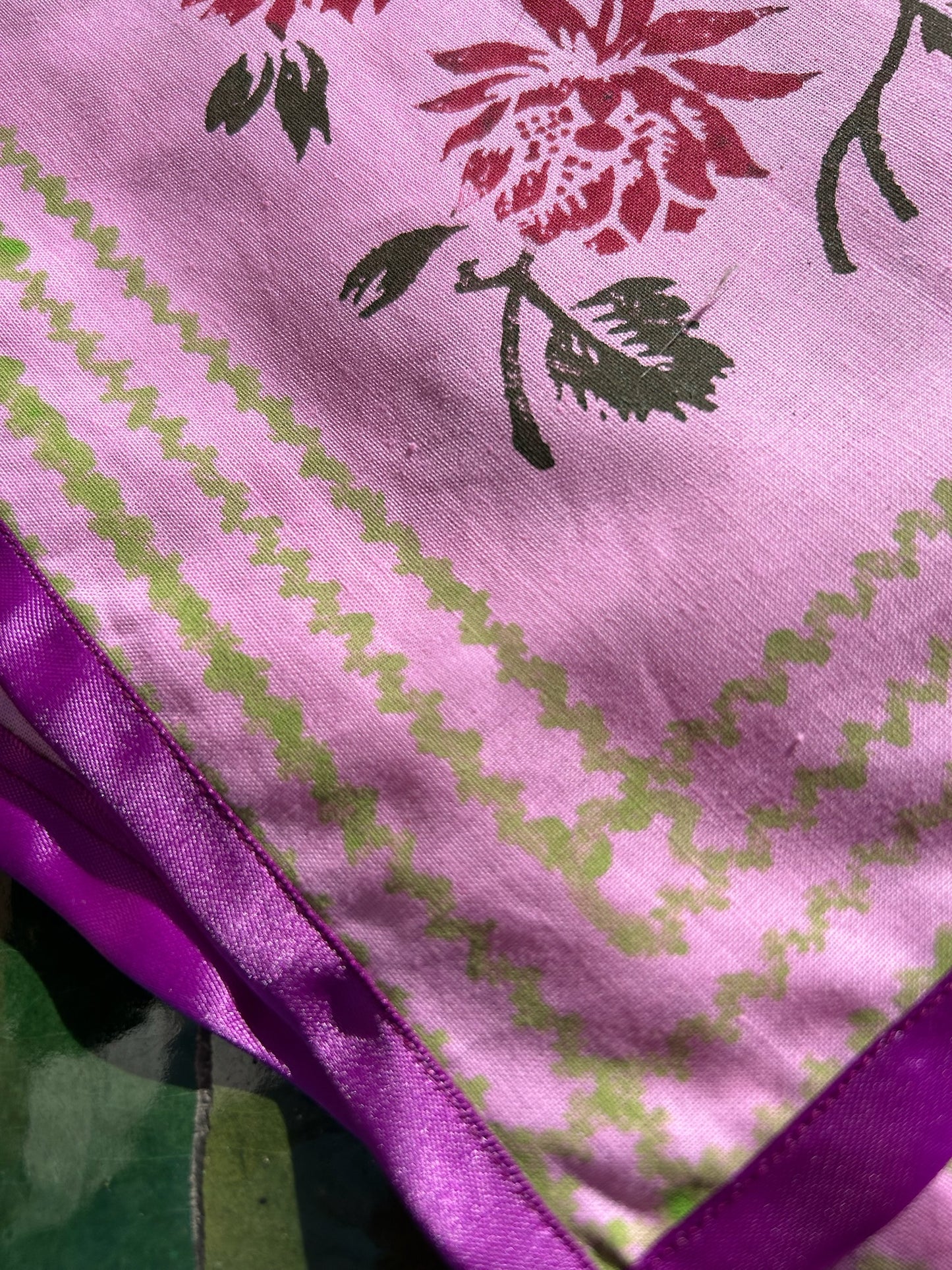 Flowers on Purple