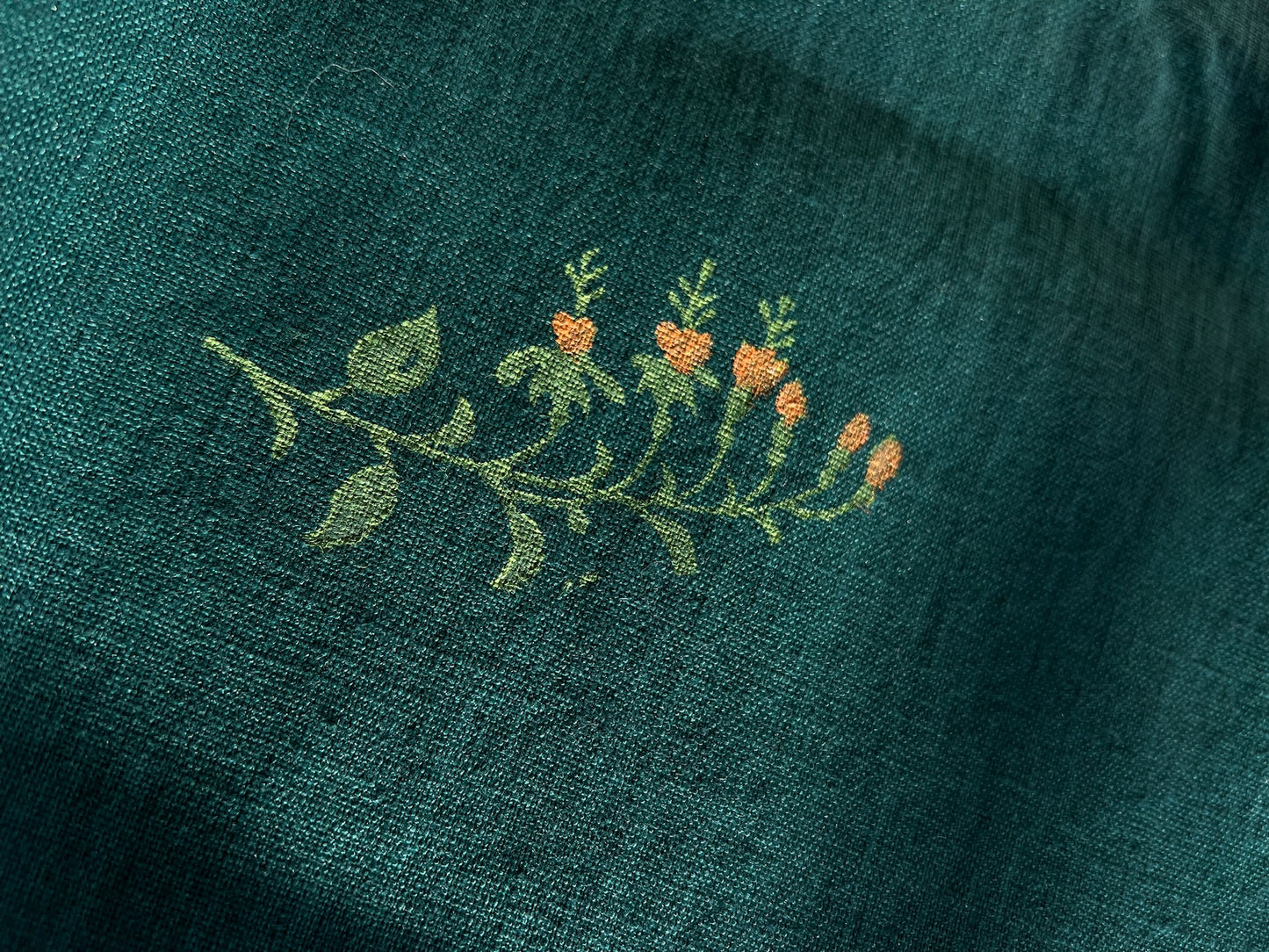 Green Garden at Night