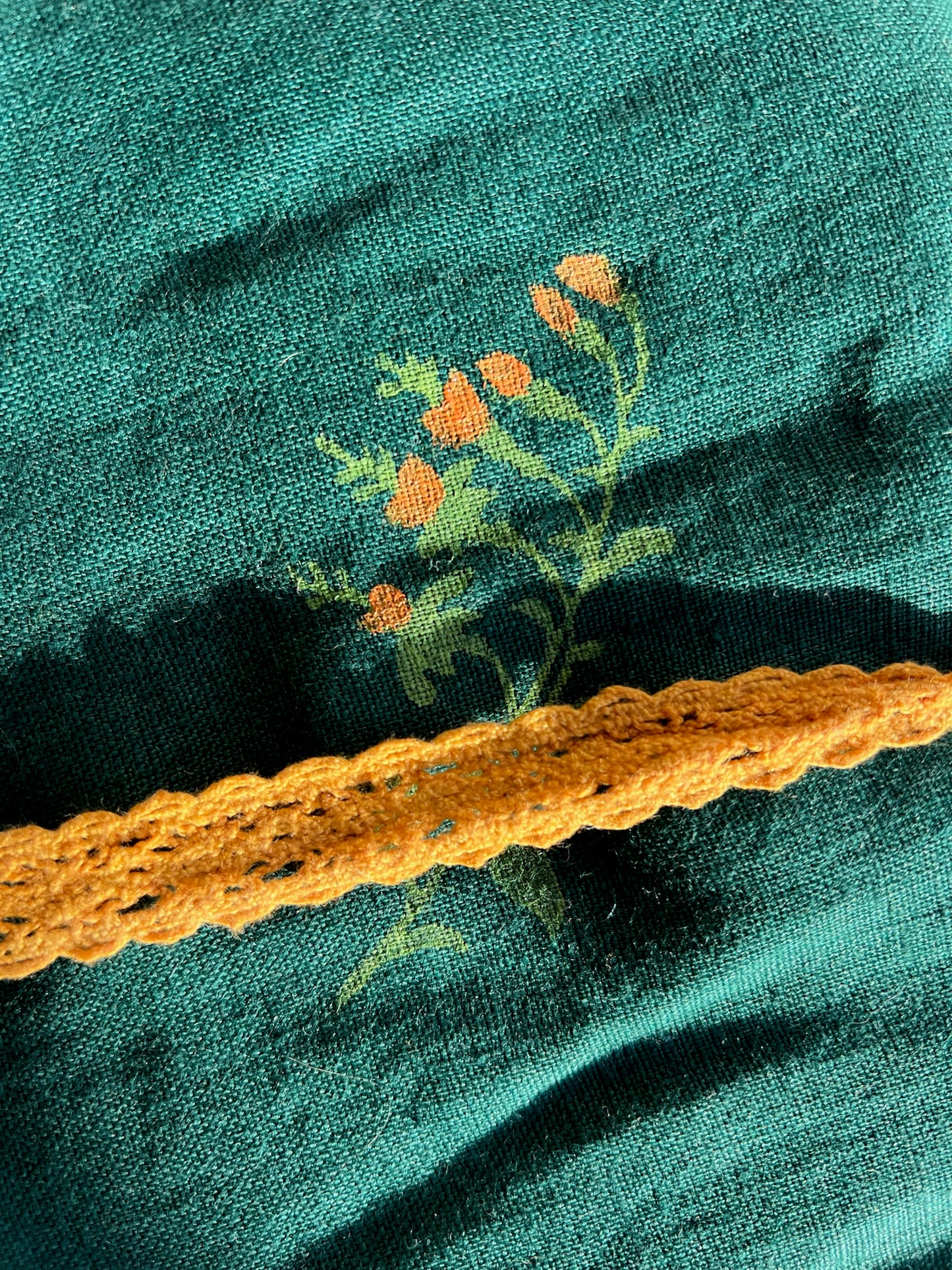 Green Garden at Night