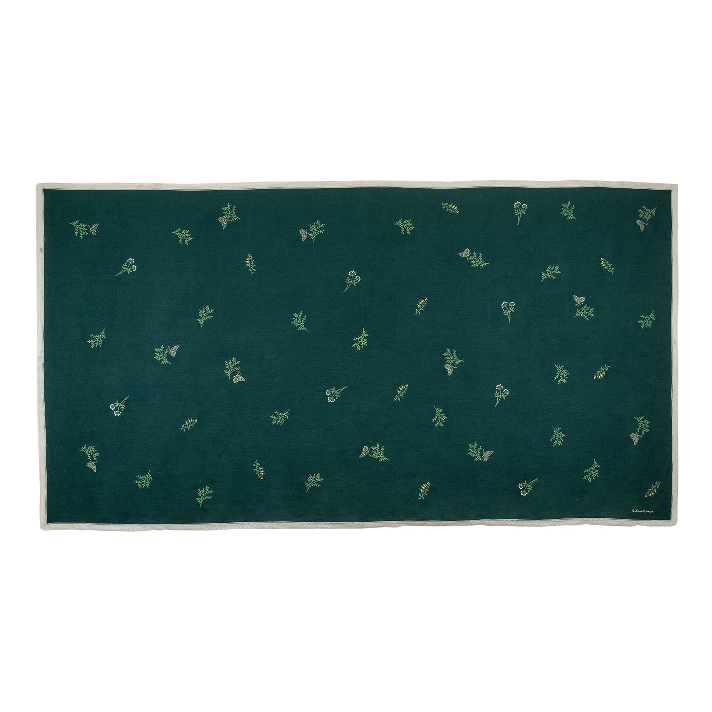 Green Garden at Night