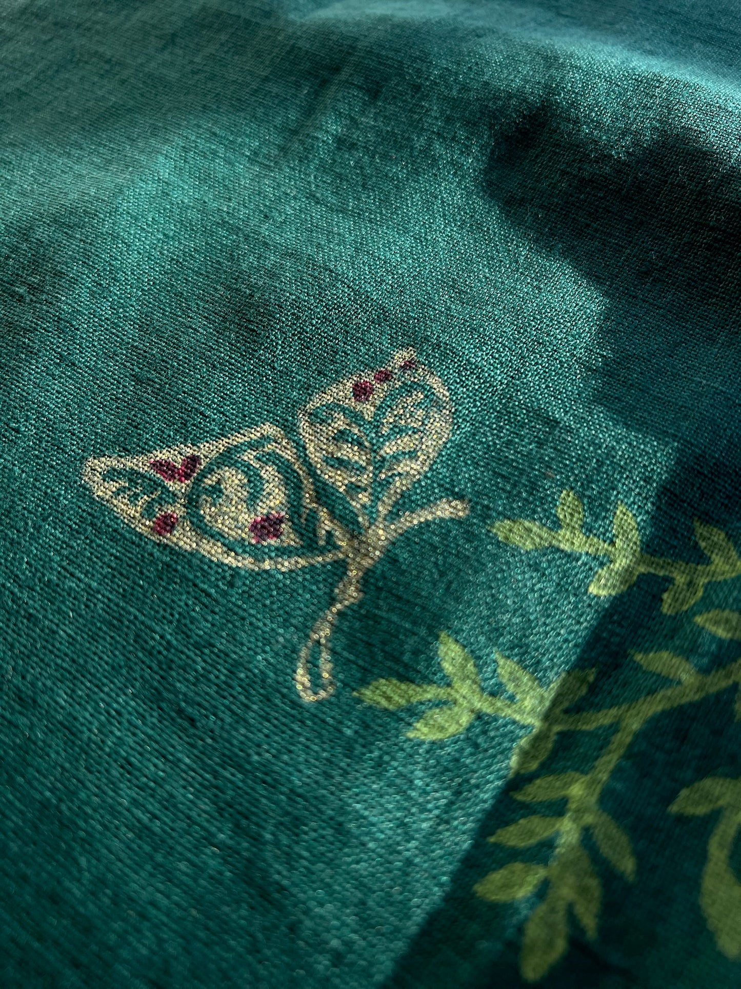 Green Garden at Night