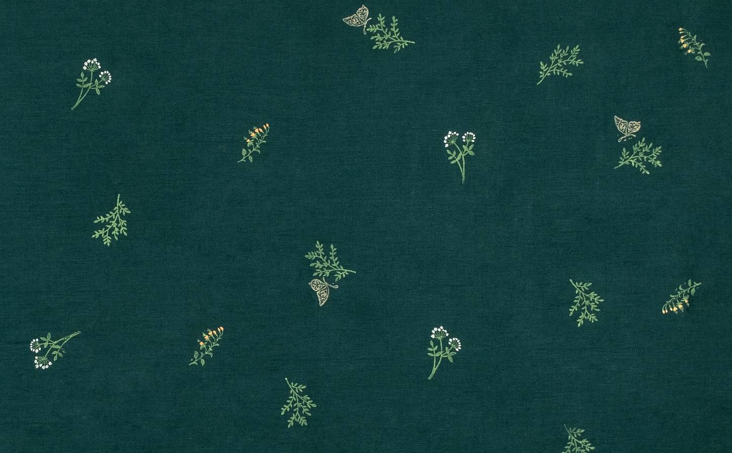 Green Garden at Night