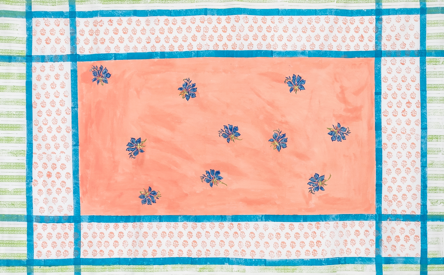 Summer Vibes Flowers On A Tray