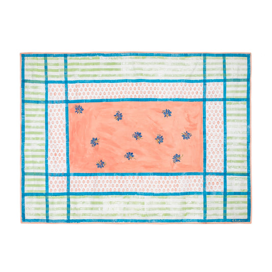 Summer Vibes Flowers On A Tray